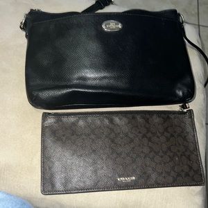 Coach Crossbody Purse w/ Pouch
